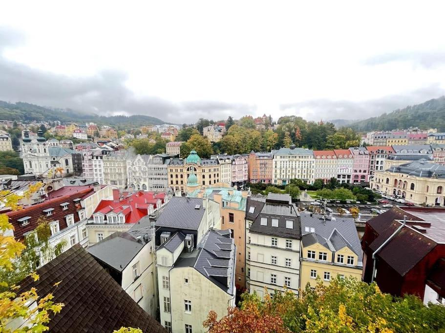 Bohemian City - Amazing View, Garage Karlsbad Exterior foto