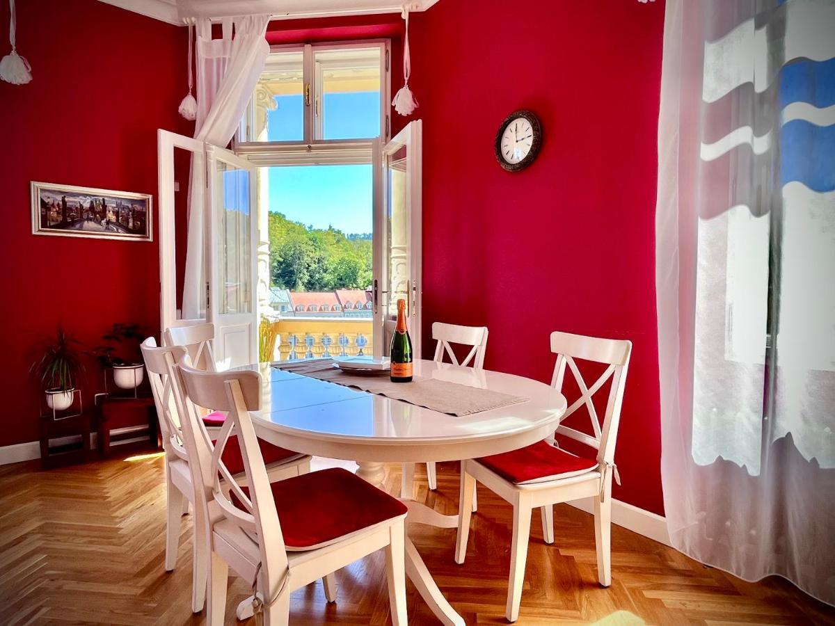 Bohemian City - Amazing View, Garage Karlsbad Exterior foto
